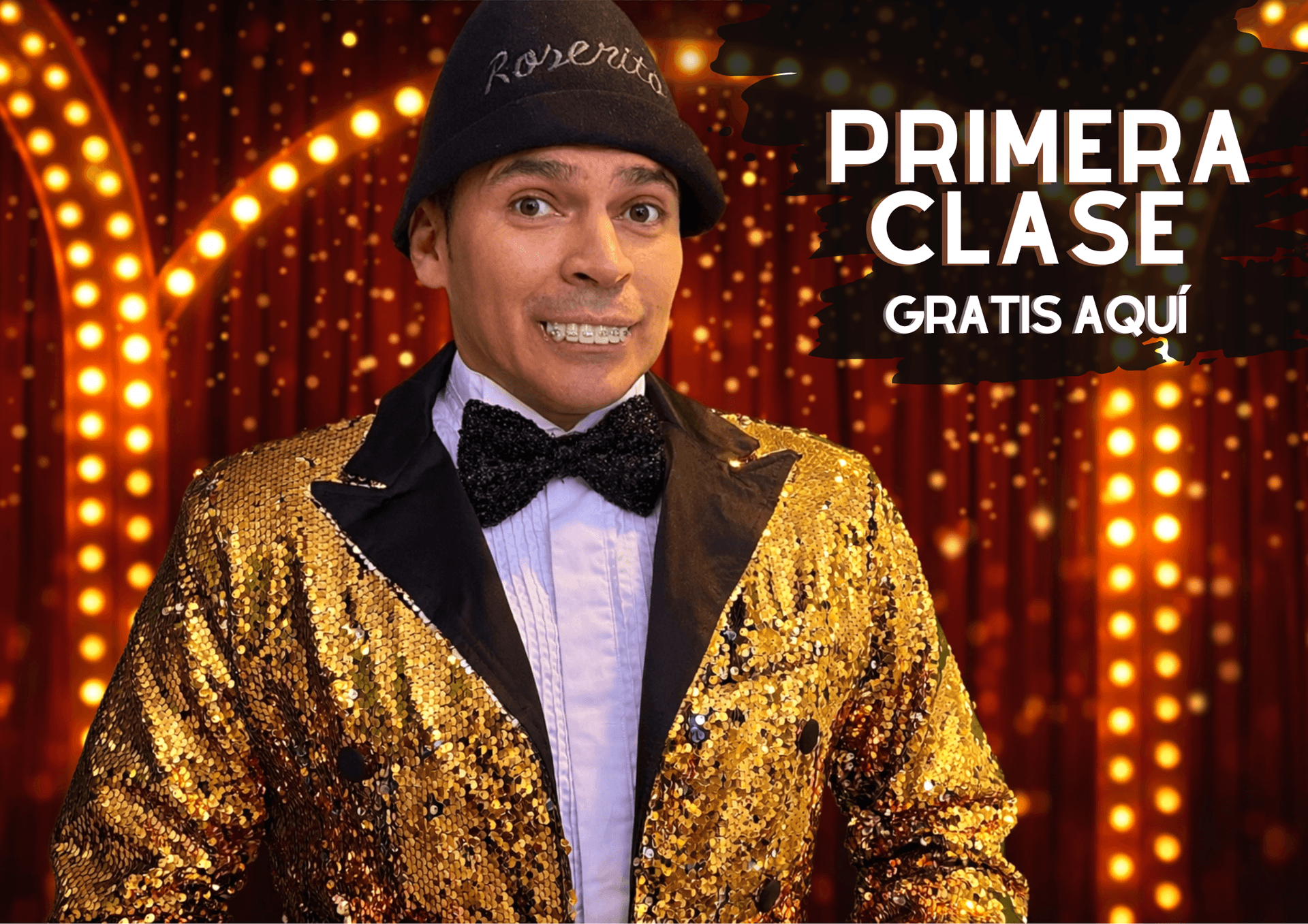 Escenario de comedia stand-up con micrófono e iluminación dramática